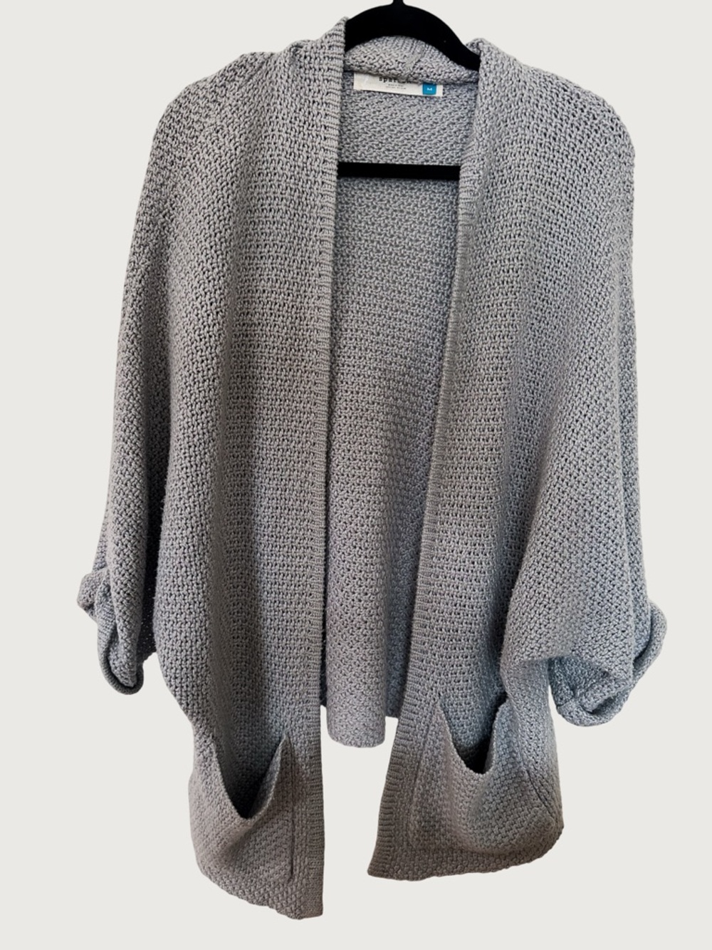 SPARROW | Grey knit cardigan | Medium
